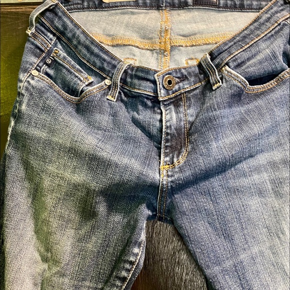 AG The Stilt Cigarette Leg Dark Wash Jeans Sz 28R - Picture 2 of 4